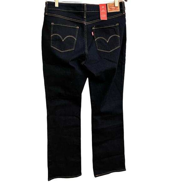 Levi Jeans 815 Curvy Boot Cut size 33 x 32 Blue Denim NWT - Picture 2 of 14